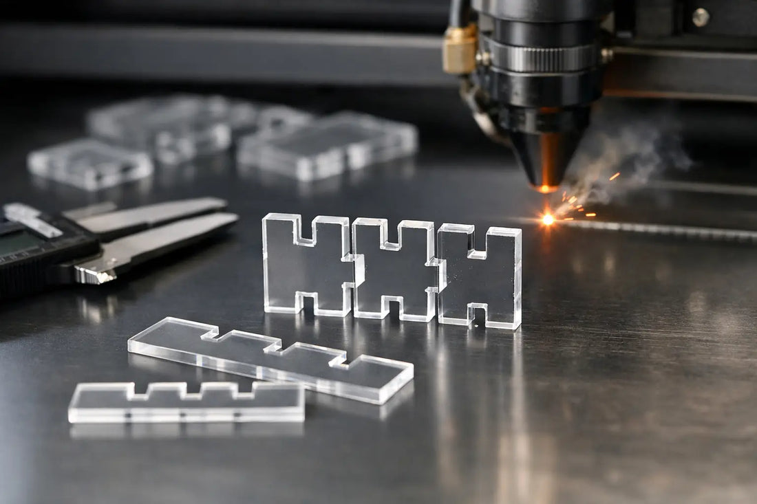 Laser Kerf Test for Acrylic: Better-Fit Parts