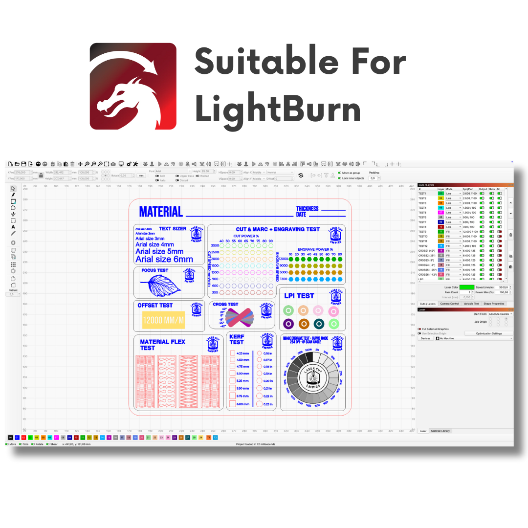 Laser Calibration Pack