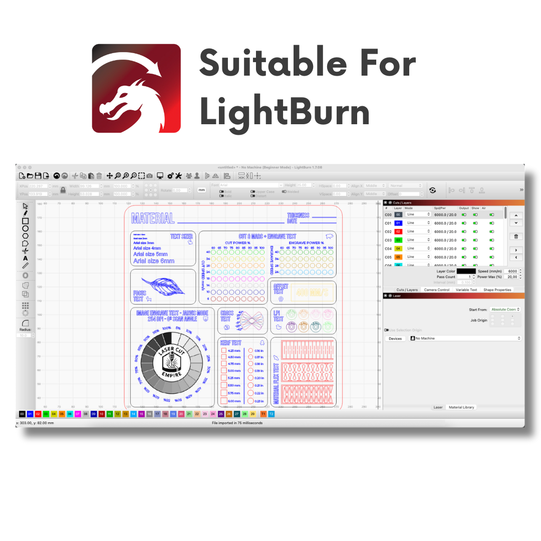 Laser Calibration Pack